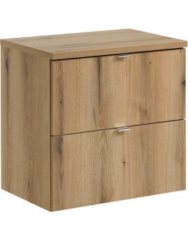 Závěsná skříňka Nova Oak s deskou 60 cm dub evoke