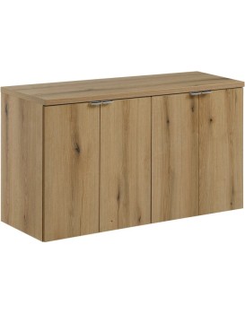 Závěsná skříňka pod umyvadlo Nova Oak s deskou 100 cm dub evoke