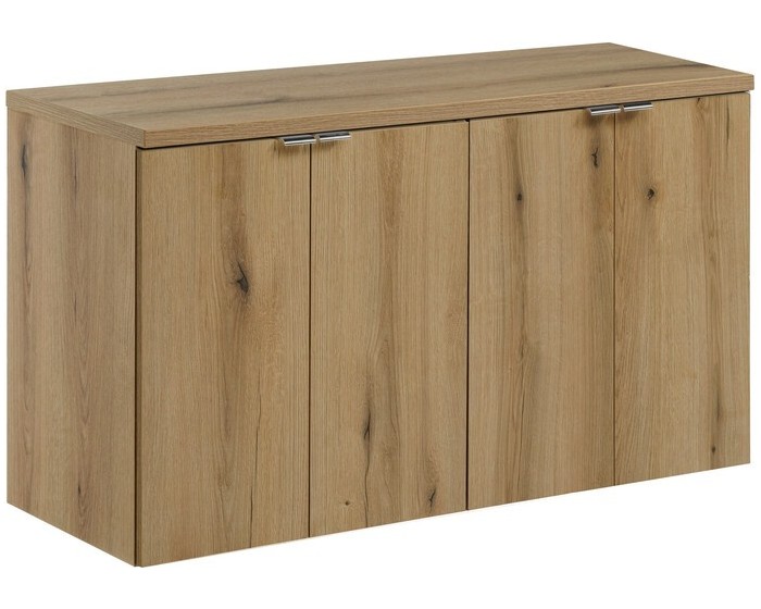 Závěsná skříňka pod umyvadlo Nova Oak s deskou 100 cm dub evoke