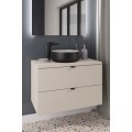 Závěsná skříňka pod umyvadlo Dalia Cashmere 80 cm kašmír