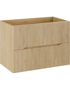 Závěsná skříňka pod umyvadlo Nordic 80 cm dub cremona
