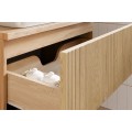 Závěsná skříňka pod umyvadlo Nordic Nature s deskou 80 cm dub cremona