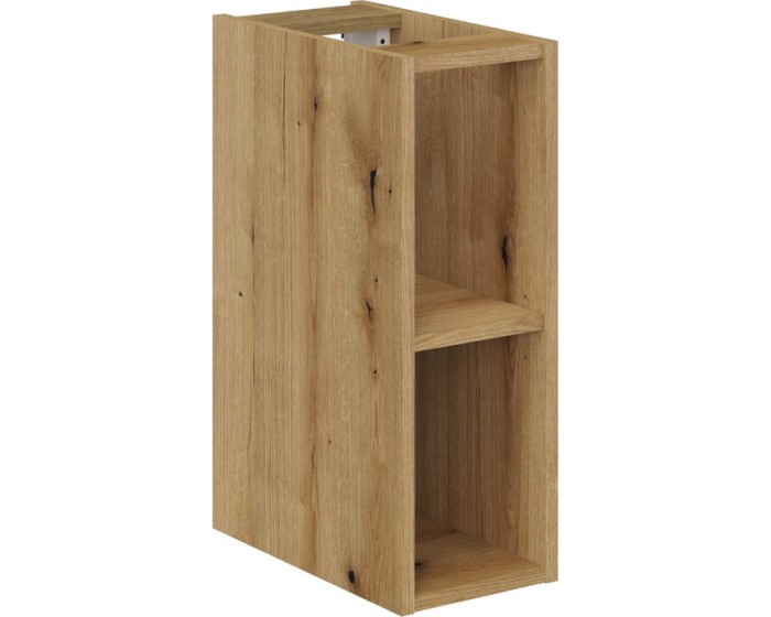 Závěsný koupelnový regál Nova Oak 20 cm dub coast evoke