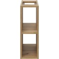 Závěsný koupelnový regál Nova Oak 20 cm dub coast evoke