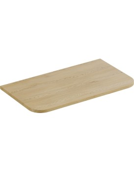 Deska pod umyvadlo Ovalia 80 cm dub Cremona