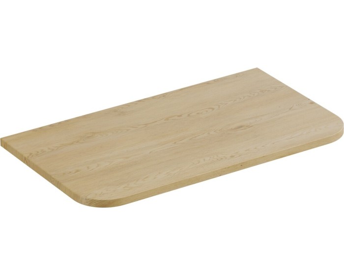 Deska pod umyvadlo Ovalia 80 cm dub Cremona
