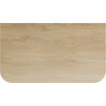 Deska pod umyvadlo Ovalia 80 cm dub Cremona