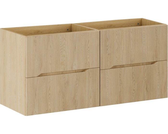 Závěsná skříňka pod umyvadlo Nordic 120 cm dub cremona