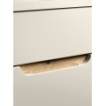 Koupelnová skříňka Bali Casad Pati s deskou a umyvadlem 60 cm kašmírová/dub wotan
