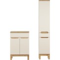 Koupelnová sestava Bali Casad s deskou a skříňkami 60 cm kašmírová/dub wotan