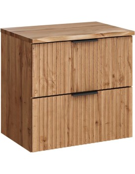 Závěsná skříňka Casad Nature s deskou 60 cm dub wotan