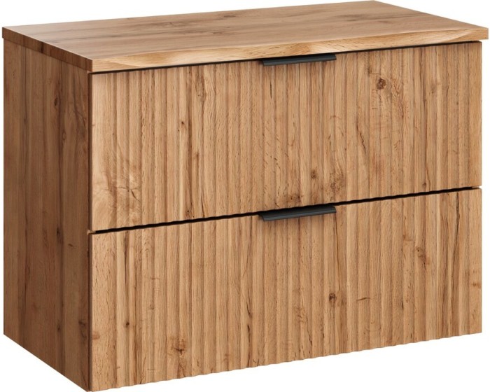 Závěsná skříňka Casad Nature s deskou 80 cm dub wotan