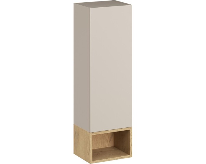 Závěsná koupelnová skříňka UNI 30 cm dub cremona/kašmírová