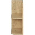 Spodní závěsný koupelnový regál UNI 81-20-44 dub cremona