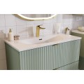 Závěsná skříňka Nova Sky se zápustným umyvadlem Nova 80 cm dub coast evoke