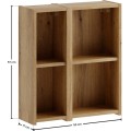 Závěsný koupelnový regál UNI Noce 50 cm dub coast evoke