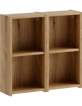 Závěsný koupelnový regál Nova Cashmere 60 cm dub coast evoke