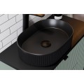 Koupelnová sestava Nova Denim Beyond s deskou a umyvadlem 60 cm modrá/dub coast evoke 