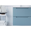 Závěsná skříňka pod umyvadlo Nova Denim 82-60-40-2S modrá