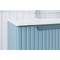 Závěsná skříňka pod umyvadlo Nova Denim 82-60-40-2S modrá