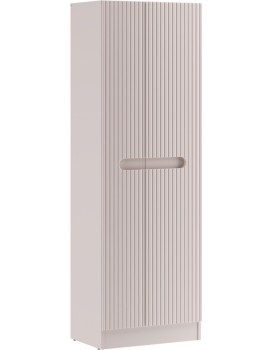 Vysoká volně stojící koupelnová skříňka Nova Cashmere 80-60-2D kašmírová