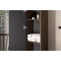 Koupelnová sestava Villa s deskou a skříňkami 60 cm ořech