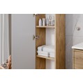 Koupelnová sestava Terra s deskou a skříňkami 60 cm dub cremona