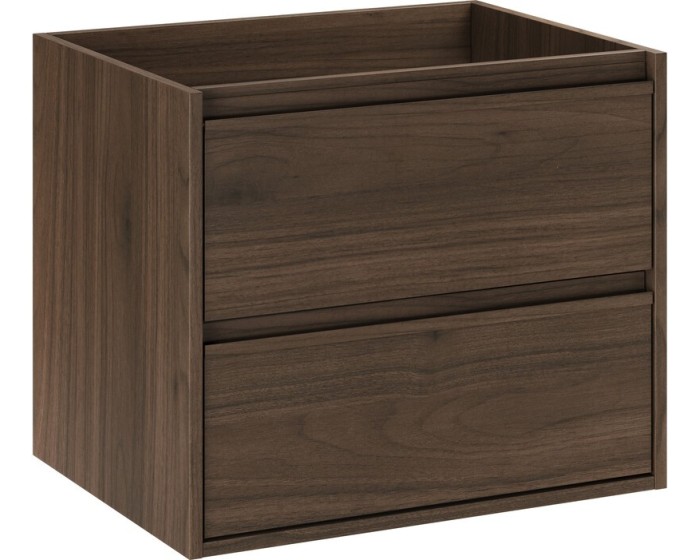 Závěsná skříňka pod umyvadlo Villa 60 cm ořech