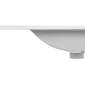 Závěsná skříňka Viola Lava se zápustným umyvadlem 60 cm dub cremona