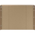 Závěsná koupelnová skříňka se zrcadlem UNI 80 cm dub coast evoke