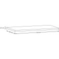 Deska pod umyvadlo Ristretto 100 cm dub ristretto