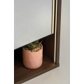 Koupelnová sestava Dorothy Smile s deskou, umyvadlem a skříňkou 60 cm dub ristretto