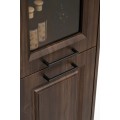 Koupelnová sestava Dorothy River se skříňkami, deskou a umyvadly 120 cm dub ristretto