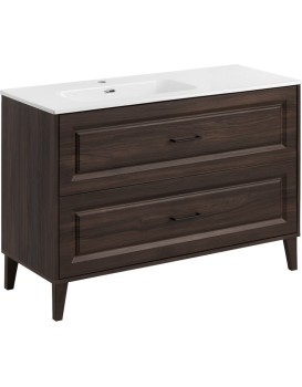 Koupelnová skříňka Dorothy Go2 se zápustným umyvadlem 120 cm dub ristretto