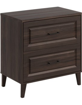 Skříňka pod umyvadlo Dorothy s deskou 80 cm dub ristretto