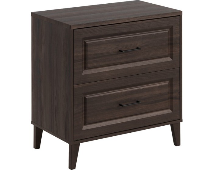 Skříňka pod umyvadlo Dorothy s deskou 80 cm dub ristretto