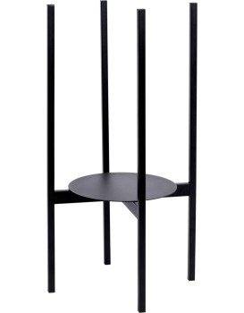 Stojan na květiny Torre 70 cm černý