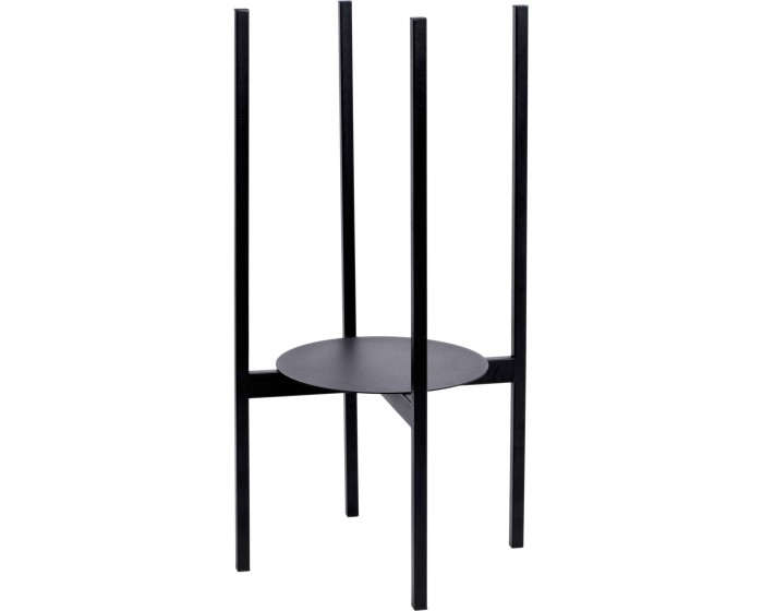 Stojan na květiny Torre 70 cm černý
