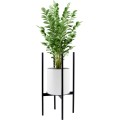 Stojan na květiny Torre 70 cm černý