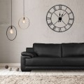 Nástěnné hodiny ITALY 80 cm černé