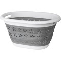 Oválná miska 50x37 cm šedá 25L Compact