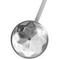 Designové nástěnné hodiny Cristal Moon - 50 cm