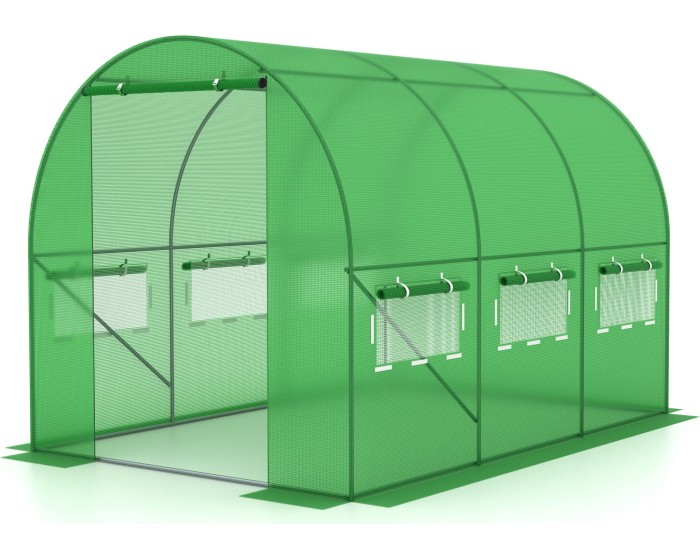 Fóliovník AUREA 2x3,5m zelený