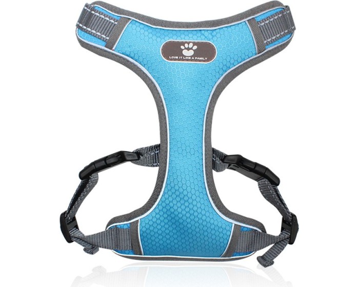 Postroj pro psy Astro XL modrý