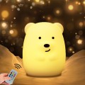 Dětská stolní LED lampa Bear bílá