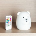 Dětská stolní LED lampa Bear bílá