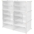 Modulární botník PETRA 88 cm bílý