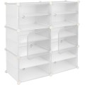 Modulární botník PETRA 88 cm bílý