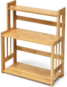 Kuchyňský regál na koření CEZAR bambus
