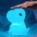 Dětská stolní LED lampa Dino bílá
